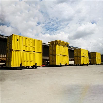 Контейнерная машина для мобильных пакетов и взвешивания